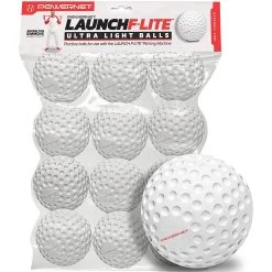 PowerNet Launch F-Lite Pitching Machine Baseballs: 1194-1