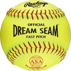 Rawlings Dream Seam Fastpitch 11 Inch USA (ASA) Ball - One Dozen: C11R