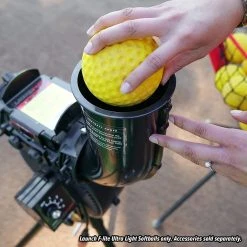 PowerNet Launch F-Lite Pitching Machine Fastpitch Softballs: 1194-2 -mizuno shop 71YsWHO VbL. AC SL1500