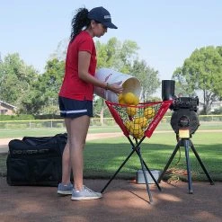 PowerNet Launch F-Lite Pitching Machine Fastpitch Softballs: 1194-2 -mizuno shop 81PqElTEc9L. AC SL1500