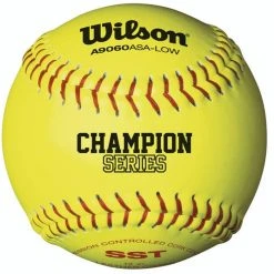 WILSON SPORTING GOODS Wilson A9060B USA (ASA) Cork Fastpitch Softball 12 Inch (Dozen): A9060