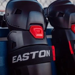 Easton Hellcat Slowpitch Fielding Leg Guards: EHCATL -mizuno shop IMG 9768