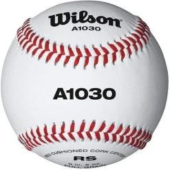 WILSON SPORTING GOODS Wilson A1030B High School Practice Baseball Raised Seams (Dozen)