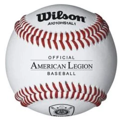WILSON SPORTING GOODS Wilson A1010 HS1 SST American Legion Stamp Baseballs (Dozen): A1010BHS