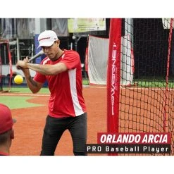 PowerNet 7' X 7' DLX Hitting Net & 1 Weighted Ball: 1009 -mizuno shop dlx 2 3 049313b1 198c 4279 97d1 a801a3d03010