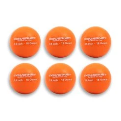 PowerNet 2.8" Weighted Hitting And Batting Training Ball (6 Pack): 1004 -mizuno shop powernet 18 oz orange