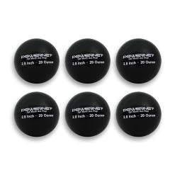 PowerNet 2.8" Weighted Hitting And Batting Training Ball (6 Pack): 1004 -mizuno shop powernet 20 oz black