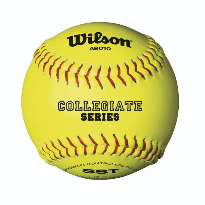 WILSON SPORTING GOODS Wilson Collegiate Fastpitch Softball 12 Inch (Dozen): A9010BSST 1 WILSON SPORTING GOODS Wilson Collegiate Fastpitch Softball 12 Inch (Dozen): A9010BSST