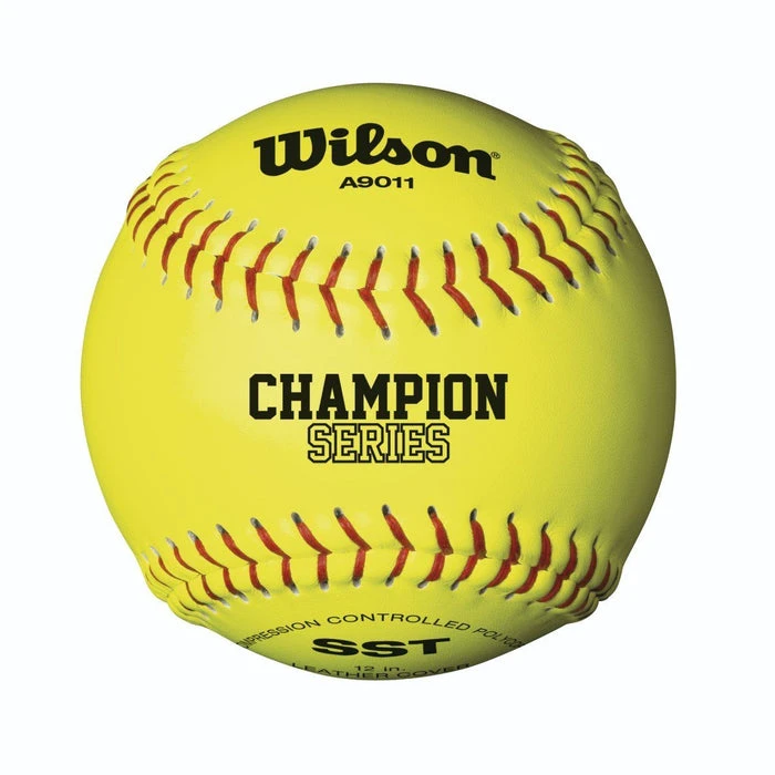 WILSON SPORTING GOODS Wilson NFHS Polycore Fastpitch Softball 12 Inch (dozen): A9011 1 WILSON SPORTING GOODS Wilson NFHS Polycore Fastpitch Softball 12 Inch (dozen): A9011