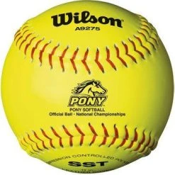 WILSON SPORTING GOODS Wilson 11" Pony League Polycore Fastpitch Softball (Dozen): A9275BSST